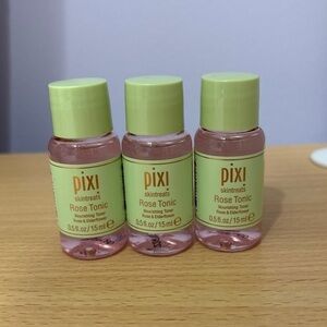 3 Count of Pixi Rose Mini Toners